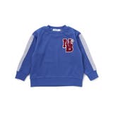 杢裏毛ロゴワッペン付きトレーナー(80~130cm) | Noeil aime BeBe | 詳細画像5 