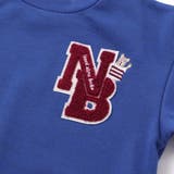 杢裏毛ロゴワッペン付きトレーナー(80~130cm) | Noeil aime BeBe | 詳細画像8 