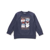 杢裏毛サガラ刺しゅうトレーナー(80~130cm) | Noeil aime BeBe | 詳細画像6 