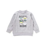 杢裏毛サガラ刺しゅうトレーナー(80~130cm) | Noeil aime BeBe | 詳細画像8 