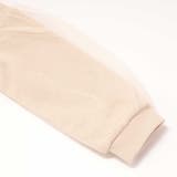 ラメ裏毛チュール袖トレーナー(80~130cm) | Noeil aime BeBe | 詳細画像10