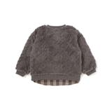 【お揃い】ケーブルボアｘタータンチェックトレーナー(80~130cm) | Noeil aime BeBe | 詳細画像13 