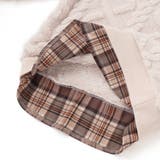 【お揃い】ケーブルボアｘタータンチェックトレーナー(80~130cm) | Noeil aime BeBe | 詳細画像20 