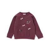 裏毛起毛リボン付きトレーナー(80~130cm) | Noeil aime BeBe | 詳細画像11