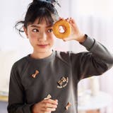 裏毛起毛リボン付きトレーナー(80~130cm) | Noeil aime BeBe | 詳細画像8