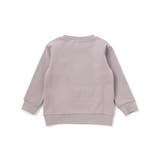 裏毛起毛クマプリントトレーナー(80~130cm) | Noeil aime BeBe | 詳細画像7