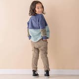 ストレッチリップストップガゼットクロッチパンツ(80~130cm) | Noeil aime BeBe | 詳細画像4 