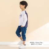 デニムニットクライムパンツ(80~130cm) | Noeil aime BeBe | 詳細画像2