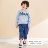 6分丈デニムニットパンツ(80~130cm) | Noeil aime BeBe | 詳細画像2