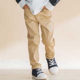 ベージュ | ストレッチツイルスリムロングパンツ(80~130cm) | Noeil aime BeBe