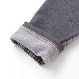 タータンチェックｘインレイ切り替えパンツ(80~130cm) | Noeil aime BeBe | 詳細画像14 