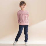 リボン付きストレッチツイルスリムパンツ(80~130cm) | Noeil aime BeBe | 詳細画像3 