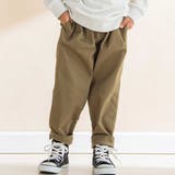 グリーン | ストレッチ葛城ツータックパンツ(80~130cm) | Noeil aime BeBe