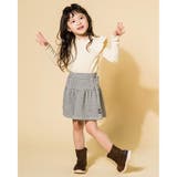 ギンガムチェック 柄 ニットジャガード ショートパンツ (80~130cm) | Noeil aime BeBe | 詳細画像5