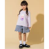 裾 スカラップ ドット キュロット (90~130cm) | Noeil aime BeBe | 詳細画像4 