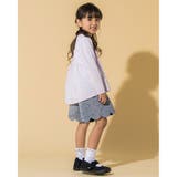 裾 スカラップ ドット キュロット (90~130cm) | Noeil aime BeBe | 詳細画像5 