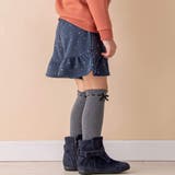 【お揃い】裏毛ロゴプリントキュロットパンツ(90~130cm) | Noeil aime BeBe | 詳細画像6