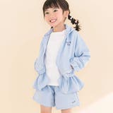 リップルストライプギャザーキュロット(90~130cm) | Noeil aime BeBe | 詳細画像7 