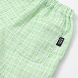 【お揃い】ワッシャーチェック裾フリルパンツ(90~130cm) | Noeil aime BeBe | 詳細画像10 