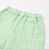 【お揃い】ワッシャーチェック裾フリルパンツ(90~130cm) | Noeil aime BeBe | 詳細画像9 