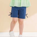 ブルー | デニムニットハーフパンツ(80~130cm) | Noeil aime BeBe