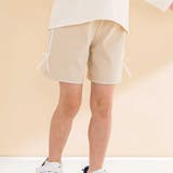 ベージュ | デニムニットハーフパンツ(80~130cm) | Noeil aime BeBe