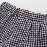 チェックタック入りハーフパンツ(80~130cm) | Noeil aime BeBe | 詳細画像11