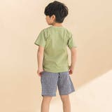 チェックタック入りハーフパンツ(80~130cm) | Noeil aime BeBe | 詳細画像4