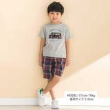 チェックタック入りハーフパンツ(80~130cm) | Noeil aime BeBe | 詳細画像5