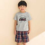 チェックタック入りハーフパンツ(80~130cm) | Noeil aime BeBe | 詳細画像6