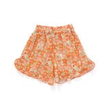 【お揃い】水彩花柄裾フリルショートパンツ(90~130cm) | Noeil aime BeBe | 詳細画像10 