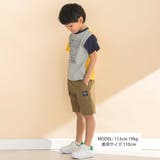 ストレッチリップストップ切り替えショートパンツ(90~130cm) | Noeil aime BeBe | 詳細画像5