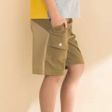 ストレッチリップストップ切り替えショートパンツ(90~130cm) | Noeil aime BeBe | 詳細画像6