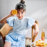 【お揃い】ドットドビーティアードキュロット(90~130cm) | Noeil aime BeBe | 詳細画像6