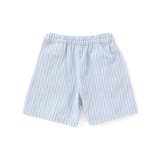【お揃い】チェック柄ボーダー柄フリル付きショートパンツ(90~130cm) | Noeil aime BeBe | 詳細画像11