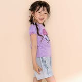 【お揃い】チェック柄ボーダー柄フリル付きショートパンツ(90~130cm) | Noeil aime BeBe | 詳細画像6