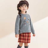 【お揃い】チェック柄キュロット(80~130cm) | Noeil aime BeBe | 詳細画像3 