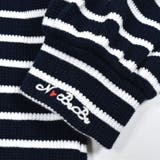 フラットカラーボーダーブラウスTシャツ(80~130cm) | Noeil aime BeBe | 詳細画像13 