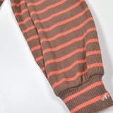 フラットカラーボーダーブラウスTシャツ(80~130cm) | Noeil aime BeBe | 詳細画像18 