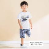 サファリカー写真プリントTシャツ(80~130cm) | Noeil aime BeBe | 詳細画像2 