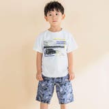 サファリカー写真プリントTシャツ(80~130cm) | Noeil aime BeBe | 詳細画像4 