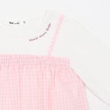 キャミ重ね着風刺しゅうTシャツ(80~130cm) | Noeil aime BeBe | 詳細画像10 