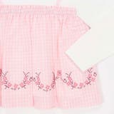 キャミ重ね着風刺しゅうTシャツ(80~130cm) | Noeil aime BeBe | 詳細画像11 