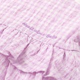 【お揃い】ワッシャーチェックキャミ重ね着風長袖Tシャツ(80~130cm) | Noeil aime BeBe | 詳細画像13 