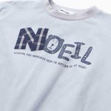 天竺チェックロゴ長袖Tシャツ(80~130cm) | Noeil aime BeBe | 詳細画像9 