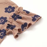 【お揃い】花柄プリント天竺半袖Tシャツ(80~130cm) | Noeil aime BeBe | 詳細画像11 