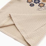 フレアスリーブお花プリント半袖Tシャツ(80~130cm) | Noeil aime BeBe | 詳細画像15 