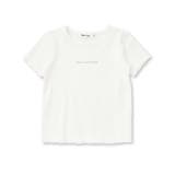チュールキャミソール重ね着フライス半袖Tシャツセット(90~130cm) | Noeil aime BeBe | 詳細画像7