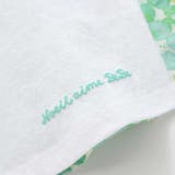 【お揃い】水彩花柄フレアTシャツ(80~130cm) | Noeil aime BeBe | 詳細画像15 