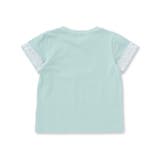 天竺袖フリルリボンプリント半袖Tシャツ(80~130cm) | Noeil aime BeBe | 詳細画像10 